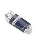 Кабел Techaway - 5989, USB-A/Lightning, 0.9 m, бял - 1t