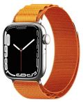 Каишка Techsuit - W037 Nylon, Apple Watch, 38/40/41 mm, оранжева - 2t