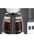 Кафемашина за шварц кафе Bosch - TKA6A041, 1.2 l, бяла/сива - 4t