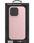 Калъф Next One - Silicon MagSafe, iPhone 13 Pro, розов - 7t