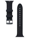 Каишка Njord - Salmon Leather, Apple Watch, 40/41 mm, тъмносива - 2t