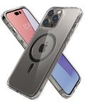 Калъф Spigen - Ultra Hybrid MagFit, iPhone 14 Pro, прозрачен - 4t