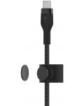 Кабел Belkin - Boost Charge, USB-C/Lightning, Braided silicone, 3 m, черен - 3t