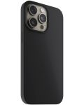 Калъф Next One - Black Silicone MagSafe, iPhone 15 Pro, черен - 2t