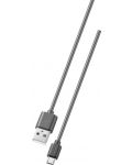 Кабел Ploos - 6557, USB-A/Micro USB, 1 m, черен - 1t