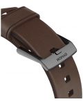 Каишка Nomad - Leather, Apple, 1-8/Ultra/SE, 42/44/45/49 mm, Brown/Black - 4t