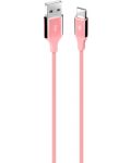 Кабел ttec - AlumiCable, USB-A/USB-C, 1.2 m, светлорозов - 1t