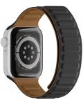 Каишка Techsuit - W035 Silicone, Apple Watch, 42/44/45/49 mm, черна - 2t