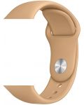 Каишка Trender - Silicone, Apple Watch, 40/41 mm, кафява - 1t