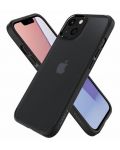 Калъф Spigen - Ultra Hybrid, iPhone 13, Frost Black - 2t