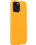 Калъф Holdit - Silicone, iPhone 13 Pro Max, оранжев - 2t