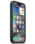 Калъф Apple - FineWoven MagSafe, iPhone 15 Pro Max, Evergreen - 3t