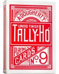Карти за игра Bicycle - Tally Ho Circle Back покер син/червен гръб - 2t