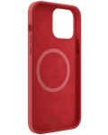 Калъф Next One - Silicon MagSafe, iPhone 13 Pro Max, червен - 4t
