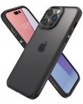 Калъф Spigen - Ultra Hybrid, iPhone 14 Pro, Frost Black - 4t