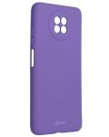 Калъф Roar - Colorful Jelly, Redmi Note 9 5G, лилав - 1t