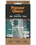 Калъф и протектори PanzerGlass - Privacy 3-in-1 Protection, iPhone 14 Plus - 3t