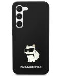Калъф Karl Lagerfeld - Choupette NFT, Galaxy S23 Plus, черен - 1t