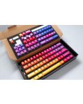 Капачки за механична клавиатура Ducky - Afterglow, 108-Keycap Set - 5t