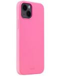 Калъф Holdit - Silicone, iPhone 14 Plus, розов - 2t