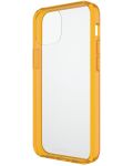 Калъф PanzerGlass - ClearCase, iPhone 13 mini, прозрачен/оранжев - 2t