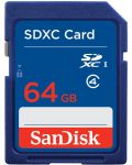 Карта памет SanDisk - 64GB, SDXC, Class 4 - 1t