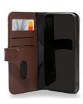 Калъф Decoded - Leather Detachable Wallet, iPhone 14 Pro Max, кафяв - 3t