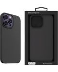 Калъф Next One - Silicon MagSafe, iPhone 14 Pro, черен - 7t