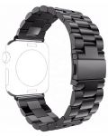 Каишка Techsuit - W036 Steel, Apple Watch, 42/44/45/49 mm, черна - 3t