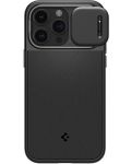 Калъф Spigen - Optik Armor, iPhone 15 Pro Max, черен - 1t