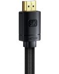 Кабел Baseus High Definition Series HDMI 8K to HDMI 8K Adapter Cable 2m Black - 3t