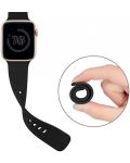 Каишка Techsuit - W031 Silicone, Apple Watch, 42/44/45/49 mm, сива - 3t
