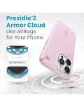 Калъф Speck - Presidio 2 Pro, iPhone 15 Pro Max, MagSafe ClickLock, Soft Lilac - 7t