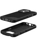 Калъф UAG - Metropolis LT Kevlar MagSafe, iPhone 15 Pro, черен - 7t