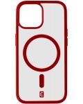 Калъф Cellularline - Pop Mag, iPhone 15, червен - 1t
