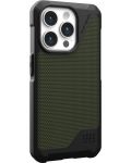 Калъф UAG - Metropolis LT Kevlar MagSafe, iPhone 15 Pro Max, Olive - 5t