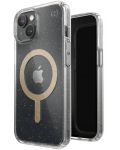 Калъф Speck - Presidio Perfect Clear Glitter MagSafe, iPhone 14, прозрачен - 3t