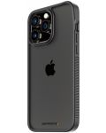 Калъф PanzerGlass - ClearCase D3O, iPhone 15 Pro Max, черен - 3t