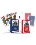 Карти за игра Cartamundi - Poker, Bridge, Rummy син/червен гръб - 2t