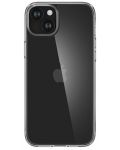 Калъф Spigen - Air Skin Hybrid, iPhone 15, Crystal Clear - 2t