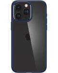 Калъф Spigen - Ultra Hybrid, iPhone 15 Pro, Navy Blue - 1t