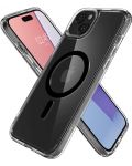 Калъф Spigen - Ultra Hybrid MagSafe, iPhone 15, черен - 2t