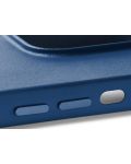 Калъф Mujjo - Full Leather, MagSafe, iPhone 14 Pro Max, Monaco Blue - 4t