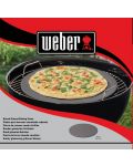 Камък за пица Weber - WB 18412, 38 х 38 х 3.5 cm, сив - 2t