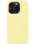 Калъф Holdit - Silicone, iPhone 15 Pro, Lemonade - 1t