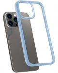 Калъф Spigen - Crystal Hybrid, iPhone 14 Pro Max, Sierra blue - 2t