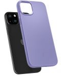 Калъф Spigen - Thin Fit, iPhone 15, Iris Purple - 3t