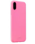 Калъф Holdit - Silicone, iPhone X/XS, розов - 2t