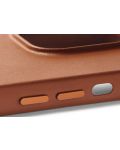 Калъф Mujjo - Full Leather MagSafe, iPhone 14, кафяв - 4t