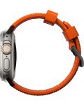 Каишка Nomad - Rugged, Apple, 1-8/Ultra/SE, 42/44/45/49 mm, Orange/Black - 3t